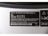 2018 4 Series Color Code for Glacier Silver Metallic - Color Code: A83