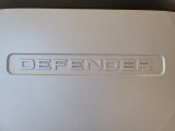 2022 Land Rover Defender 110 X-Dynamic HSE Marks and Logos