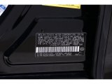 2018 LS Color Code for Obsidian - Color Code: 212