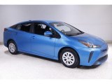 Electric Storm Blue Toyota Prius in 2020