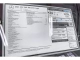 2021 Mercedes-Benz GLC 300 4Matic Coupe Window Sticker
