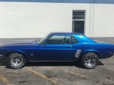 Acapulco Blue Ford Mustang in 1969