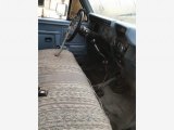 1981 Ford F350 Custom Regular Cab 4x4 Medium Blue Interior