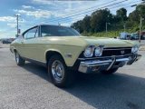 1968 Yellow Chevrolet Chevelle SS 396 Sport Coupe #143347563