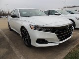 Platinum White Pearl Honda Accord in 2022