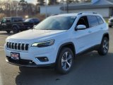 2021 Bright White Jeep Cherokee Limited 4x4 #143355359