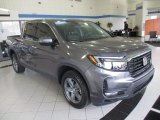2021 Honda Ridgeline RTL-E AWD Front 3/4 View