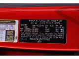 2022 Soul Color Code for Inferno Red - Color Code: AJR
