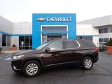 2019 Havana Brown Metallic Chevrolet Traverse LT AWD #143369866