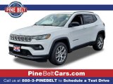 2022 Bright White Jeep Compass Latitude Lux 4x4 #143378232