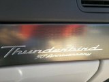 2005 Ford Thunderbird 50th Anniversary Special Edition Marks and Logos