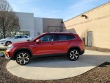 Kings Red Metallic Volkswagen Taos in 2022