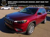 2021 Velvet Red Pearl Jeep Cherokee Latitude Lux 4x4 #143395414