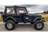 1984 Jeep CJ7 Deep Night Blue