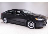 2020 Agate Black Ford Fusion Hybrid SE #143412040