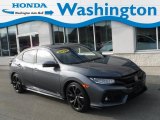 2018 Polished Metal Metallic Honda Civic Sport Touring Hatchback #143411904