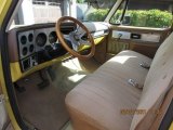1979 Chevrolet Suburban C10 Custom Deluxe Tan Interior