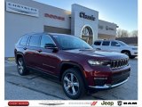 2021 Velvet Red Pearl Jeep Grand Cherokee L Limited 4x4 #143435220