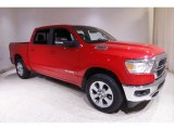 2021 Flame Red Ram 1500 Big Horn Crew Cab 4x4 #143435234