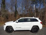 Bright White Jeep Grand Cherokee in 2021