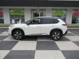 2021 Pearl White Tricoat Nissan Rogue SL #143443856