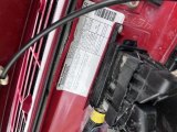 1988 Jeep Comanche Pioneer 2WD Info Tag