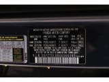 2016 Santa Fe Sport Color Code for Marlin Blue - Color Code: W7U