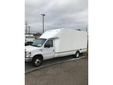 2018 Oxford White Ford E Series Cutaway E350 Commercial Moving Truck #143472350