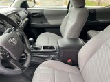 2022 Toyota Tacoma SR Double Cab 4x4 Cement Gray Interior