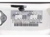 2015 MX-5 Miata Color Code for Crystal White Pearl - Color Code: 34K