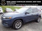 2021 Slate Blue Pearl Jeep Cherokee Latitude Lux 4x4 #143484139