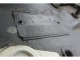 1971 Pontiac Firebird Trans Am Info Tag