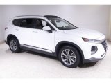 2019 Quartz White Hyundai Santa Fe Ultimate AWD #143492136