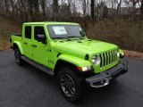 2021 Jeep Gladiator Overland 4x4 Front 3/4 View