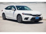 2022 Honda Civic EX Sedan Front 3/4 View