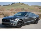 2015 Guard Metallic Ford Mustang EcoBoost Premium Coupe #143498649