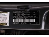 2021 NX Color Code for Nebula Gray Pearl - Color Code: 1H9