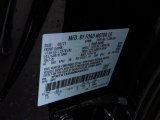 2021 Mustang Mach-E Color Code for Shadow Black - Color Code: G1