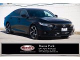 2021 Crystal Black Pearl Honda Accord Sport #143498680