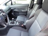 2021 Subaru WRX Premium Carbon Black Interior