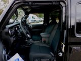 2022 Jeep Wrangler Unlimited Sahara 4x4 Black Interior