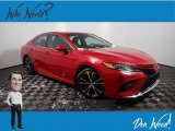 2019 Supersonic Red Toyota Camry SE #143532510