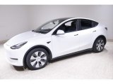 2021 Tesla Model Y Long Range AWD Front 3/4 View