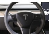 2021 Tesla Model Y Long Range AWD Steering Wheel