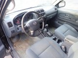2002 Nissan Frontier XE Crew Cab 4x4 Gray Interior