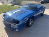 1985 Chevrolet Camaro Bright Blue Metallic