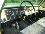 1968 Chevrolet C/K C10 Custom Regular Cab Black Interior