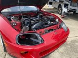 Renaissance Red Toyota Supra in 1994