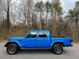 2021 Hydro Blue Pearl Jeep Gladiator Overland 4x4 #143560019