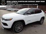 2022 Bright White Jeep Compass Limited 4x4 #143560118